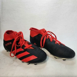 Adidas Predator 20.4 Fußballschuhe Herren 5 schwarz rot Stollen fester Untergrund FG EG1843 - Bild 1 von 20