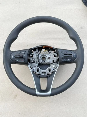 2016-2018 Kia SORENTO STEERING WHEEL W/AUDIO CRUISE CONTROL SWITCHES OEM I BLACK - Image 1 of 4