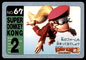Super Konkey Kong 2 1996 Nintendo Bandai Dixie Kong's Form Japón #67 - Imagen 1 de 2