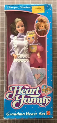 The Heart Family Grandma Heart Set #4448 (Mattel, 1986) Nuevo en caja Foto 1 de 4