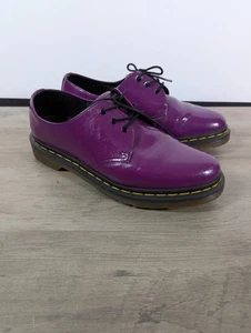 Dr. Doc Martens Air Wair Women Sz 9 US Oxford AW004 Shoes Purple Limited Edition - Picture 1 of 17