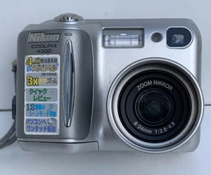 Nikon Digital Camera Coolpix 4300 4.0MP Silver (needs Battery Replacement) - Picture 1 of 12