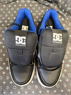 DC Shoes Blitz Men's Size 12 Skateboard Shoes Navy Black White NEW UNUSED IN BOX - Image 1 of 4