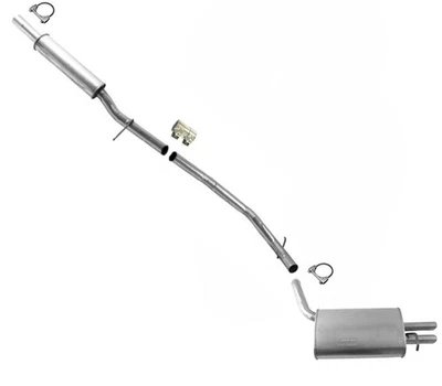 Resonator Extension Pipe Muffler Pipe Fits 2008-2009 Ford Taurus X Model Weld On - Image 1 of 4