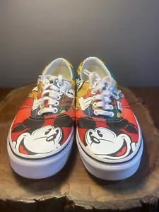 Vans X Disney Mickey Mouse Low Mens 8 Womens 9.5 Shoes Sneakers ~ RARE - Picture 1 of 9