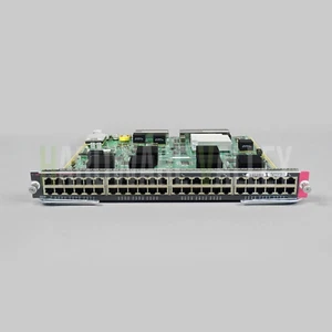 CISCO WS-X6848-TX-2T C6k 48 puertos 10/100/1000 GE Mod: tela habilitada. RJ-45 - Imagen 1 de 6