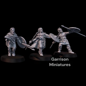 Dark Ages Skirmishers on Foot Set 2 X3: 28mm Wargames and Collectors Miniatures - Picture 1 of 3