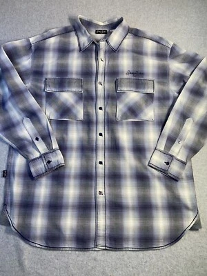 Sean John men Long Sleeve Button Down Striped Shirt Size L - Image 1 of 4