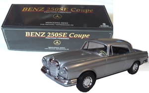 Vintage Tin Friction Car Mercedes Benz 250-SE (Ichiko) - Picture 1 of 12
