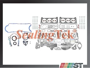 Juego completo de juntas de motor Fit 06-11 GM 3500 3900 con kit de pernos de cabeza motor 3.5 3.9 V6 - Imagen 1 de 1