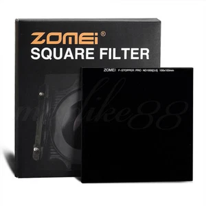 ZOMEI ND 3.0 ND1000 PRO 100*100MM MC Neutral Density Filter 10 Stop SHOTT Glass - Picture 1 of 8