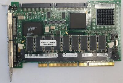 American Megatrends Series 493 Rev-C1 SCSI PCI RAID Adapter - Image 1 of 4