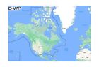 C-MAP Discover North America Lakes US/Canada carte carte carte pour navigation GPS marine
