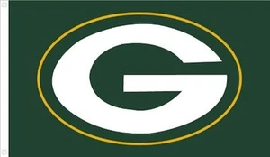 Football Green Bay Packers (G) Flag 3 X 5 - Picture 1 of 1