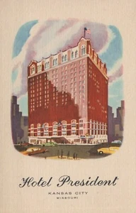 Hotel President - Kansas City, Missouri - ropa de cama sin publicar - Imagen 1 de 3