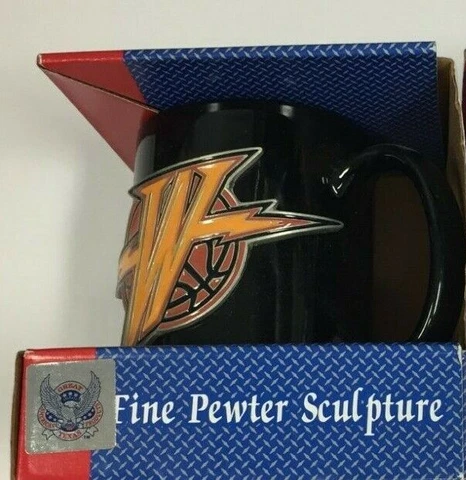 NEW NBA Golden State Warriors 11oz. Ceramic Coffee Mug Cover