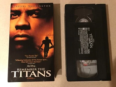 Remember the Titans (VHS, 2001) Denzel Washington  - Image 1 of 3
