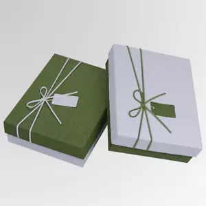 20x Men Shirt Box Women Tops Box Wrap Apparel Scarf Christmas Gift Wrapping Box - Picture 1 of 6