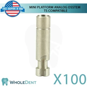 100x mini plataforma laboratorio dental analógico 2,1 mm Osstem® TS Hiossen® ET compatible hexagonal - Imagen 1 de 4