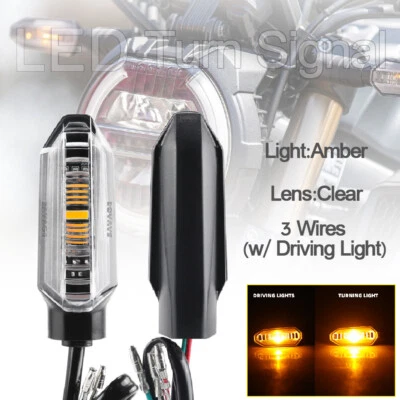 Luz indicadora LED de señal de giro para 19+ Honda CB1000R CB650R CB500F CB500X CB300R Foto 1 de 4