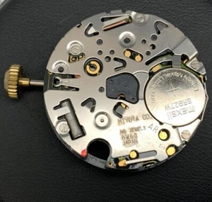 Original Miyota 6W60 Chronograph Quartz Movement, 3 Hands, NOS - Bild 1 von 4