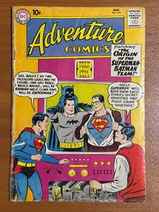 ADVENTURE COMICS Superman DC Comic No 275 Aug 1960 1st Superman Batman Teamup VG - Picture 1 of 6
