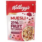 Kellogg's Muesli 21% Fruit, Nut & Seeds 500g | 5 Grains, High in Vitamins B1, B2