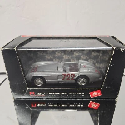 Vintage NEW IN BOX Brumm Series 1:43 R190 Mercedes 300 SLR Mille Miglia Race Car - Image 1 of 4