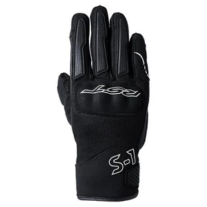 RST S1 CE Armoured Breathable Mesh Textile Motorcycle Sport Glove - Black White - Picture 1 of 2