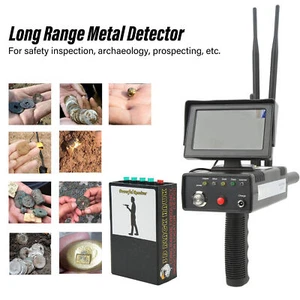 Detector de metales de largo alcance exactitud buscador de tesoros oro plata cobre probador CA - Imagen 1 de 23