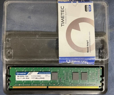 Timetec 8GB DDR3L / DDR3 1600MHz (DDR3L-1600) PC3L-12800 / PC3-12800  - Image 1 of 2