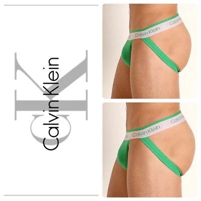 Calvin Klein NEW Men Jockstrap Stretch Flexible CK Underwear NB2041 Size Medium - Image 1 of 4