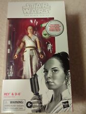 Hasbro Star Wars The Black Series Rey & D-O White Box  91 6  figure MISB