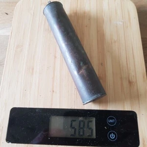 Vienna Wall Clock Weight Lead Wirhout Brass Case 585g 150mm Tall 30mm Diam - Picture 1 of 10