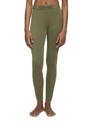 Calvin Klein Reimagined Heritage Lounge Leggings QS6834-Verde Napa - Grandes - Nuevos Foto 1 de 4