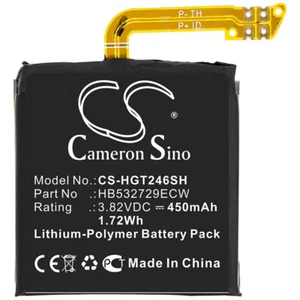 Batterie Li-Polymer 450mAh type HB532729ECW pour Huawei GT2 46mm - Photo 1 sur 4