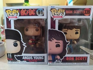 AC/DC ANGUS YOUNG 91 +BON SCOTT 339 Funko Pop  - Bild 1 von 4