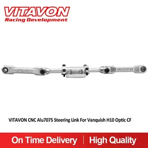 Maillon de direction Vitavon H10 CNC Alu7075 pour Vanquish H10 Optic CF - Photo 1 sur 9
