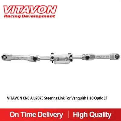 Vitavon H10 CNC Alu7075 Steering Link For Vanquish H10 Optic CF - Image 1 of 4