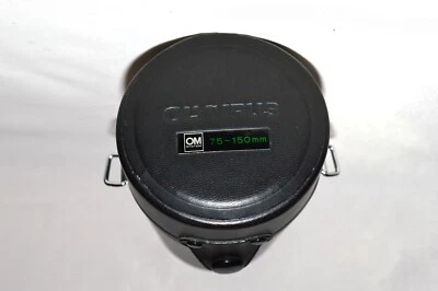 Estuche de almacenamiento de lentes rígidos Olympus forrado para lente OM 75-150 mm (Lsc-62) Foto 1 de 4