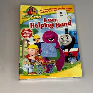 Let's Grow: Lend A Helping Hand DVD 2010 Barney Thomas the Train Bob the Builder - Picture 1 of 4