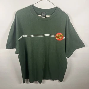 Santa Cruz Skateboard Men's 2XL Shorts Sleeve T-Shirt Green XXL - Picture 1 of 4