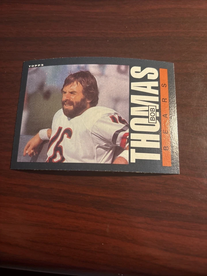 1985 Topps - Bob Thomas #36 Chicago Bears Notre Dame Fighting Irish - Image 1 of 1