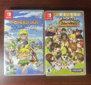 Pacchetto Wonder Boy Collection e Harvest Moon Light Of Hope Nintendo Switch - Foto 1 di 3