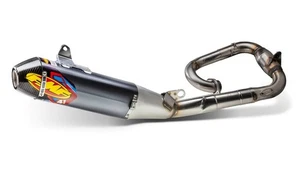 FMF Factory 4.1 RCT Exhaust System w/MegaBomb Header SS/AL/CF #044477 for Yamaha - Picture 1 of 1