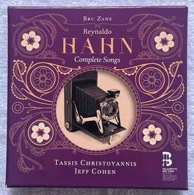 REYNALDO HAHN Complete Songs 4CD BOX SET Palazetto Bru Zane TASSIS CHRISTOYANNIS - image 1 of 4