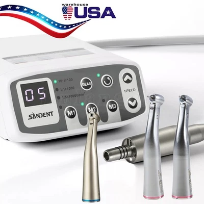 Micro motor eléctrico LED dental sin escobillas estilo NSK/pieza de mano creciente UPS Foto 1 de 4