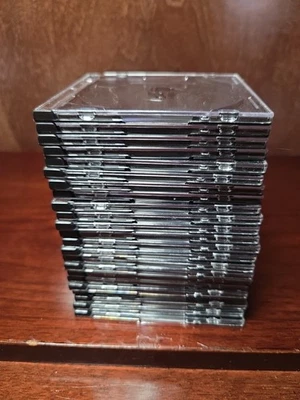 Lote de 23 MINI 8 cm ClamShell CD DVD Case Foto 1 de 2