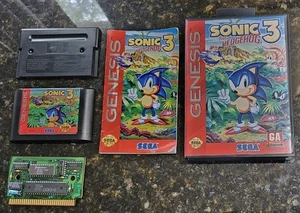 Sonic the Hedgehog 3 III Sega Genesis 1994 Complete CIB Hangtag Box Case Manual  - Picture 1 of 10