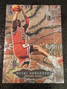 1996-97 Fleer Metal Michael Jordan Metal Shredders #241 Bulls - Picture 1 of 7